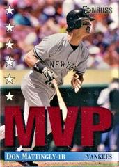 Don Mattingly Baseball Cards 1994 Panini Donruss MVP Prices
