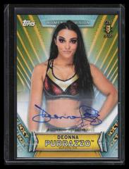 Deonna Purrazzo [Gold] #A-DP Wrestling Cards 2019 Topps WWE NXT Autographs Prices