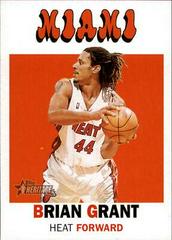 Brian Grant #90 Basketball Cards 2000 Topps Heritage Prices