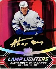 Alexander Barabanov #LL-AB Hockey Cards 2020 Upper Deck The Cup Lamp Lighters Autographs Prices