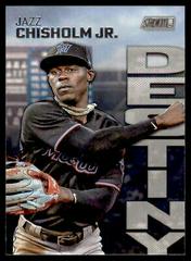 Jazz Chisholm Jr. #4B Baseball Cards 2022 Stadium Club Dynasty and Destiny Prices