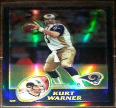 Kurt Warner [Black Refractor] #117 Football Cards 2003 Topps Chrome Prices