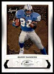 Barry Sanders #103 Football Cards 2009 Panini Donruss Classics Prices
