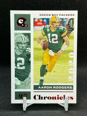 Aaron Rodgers [Red] #35 Football Cards 2020 Panini Chronicles Prices