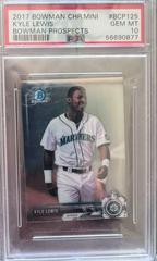 Kyle Lewis #BCP125 Baseball Cards 2017 Bowman Chrome Prospects Prices