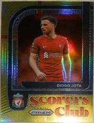 Diogo Jota [Gold] Soccer Cards 2022 Panini Prizm Premier League Scorers Club Prices
