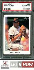 Bruce Hurst #23 Baseball Cards 1990 Leaf Prices