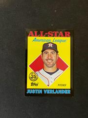 Justin Verlander [Black] Baseball Cards 2023 Topps 1988 All Star Prices