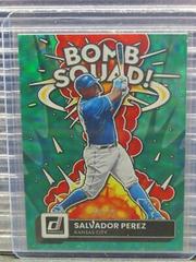 Salvador Perez [Green] #BS-1 Baseball Cards 2022 Panini Donruss Bomb Squad Prices