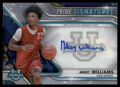 Mikey Williams #PCS-MW Basketball Cards 2022 Bowman Chrome University Prime Signatures Prices