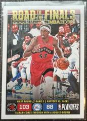 Pascal Siakam Basketball Cards 2022 Panini Hoops Road to the Finals Prices
