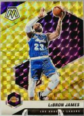 LeBron James [Gold Mosaic] Basketball Cards 2020 Panini Mosaic Prices