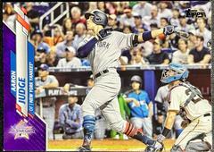 Aaron Judge [Purple] #U-15 Baseball Cards 2020 Topps Update Prices