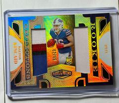 Dalton Kincaid [Gold] #RR-13 Football Cards 2023 Panini Plates and Patches Rookie Reflections Prices