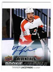 Tanner Laczynski [Autograph] Hockey Cards 2021 Upper Deck Credentials Rookie Arrivals Prices