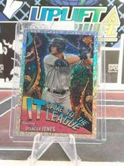 Spencer Jones [Mini-Diamond] Baseball Cards 2023 Bowman Chrome It Came to the League Prices