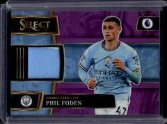 Phil Foden [Purple] #SM-PF Soccer Cards 2022 Panini Select Premier League Memorabilia Prices