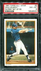 Dale Murphy #6 Baseball Cards 1987 Topps All Star 60 Prices