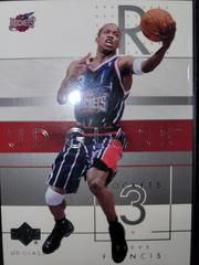 Steve Francis #25 Basketball Cards 2003 Upper Deck Glass Prices