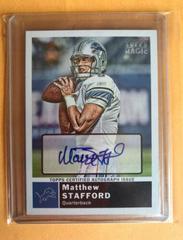 Matthew Stafford [Autograph] #214 Football Cards 2010 Topps Magic Prices