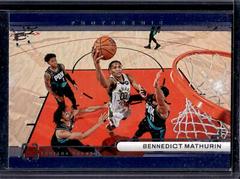Bennedict Mathurin #8 Basketball Cards 2022 Panini Photogenic With Authority Prices