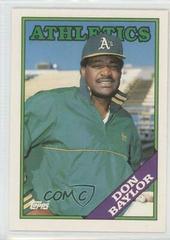 Don Baylor #11T Baseball Cards 1988 Topps Traded Prices