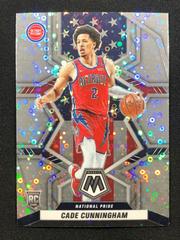 Cade Cunningham [Fast Break Silver] Basketball Cards 2021 Panini Mosaic Prices