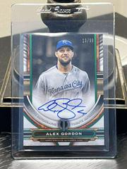 Alex Gordon [Green] #TA-AG Baseball Cards 2023 Topps Tribute Autographs Prices