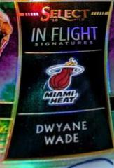 Dwyane Wade [Tie Dye Prizm] Basketball Cards 2018 Panini Select in Flight Signatures Prices