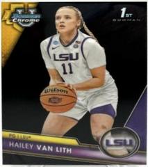 Hailey van Lith [Black Shimmer] #25 Basketball Cards 2023 Bowman Chrome University Prices