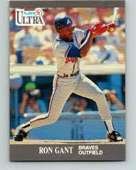 Ron Gant #4 Baseball Cards 1991 Ultra Prices