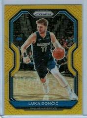 Luka Doncic [Gold Prizm] Basketball Cards 2020 Panini Prizm Prices
