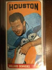 Willard Dewveall #73 Football Cards 1965 Topps Prices