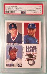 League Leaders [Garciaparra, Jeter, Williams] #5 Baseball Cards 2000 Fleer Prices