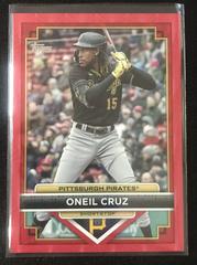 Oneil Cruz [Red] #97 Baseball Cards 2023 Topps Flagship Collection Prices