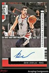 Deni Avdija #SC-DAV Basketball Cards 2021 Panini Contenders Sophomore Autographs Prices