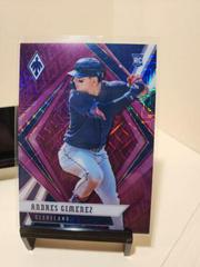 Andres Gimenez [Purple Mojo] #3 Baseball Cards 2021 Panini Chronicles Phoenix Prices