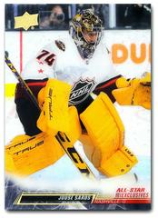 Juuse Saros [Exclusives Clear Cut] #105 Hockey Cards 2022 Upper Deck Prices