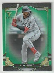 Eloy Jimenez [Emerald] #6 Baseball Cards 2022 Topps Triple Threads Prices
