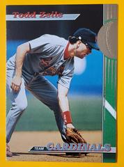 Todd Zeile #9 Baseball Cards 1993 Stadium Club Cardinals Prices