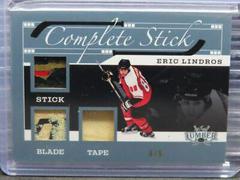 Eric Lindros [Pewter] #CS-EL1 Hockey Cards 2021 Leaf Lumber Complete Stick Prices