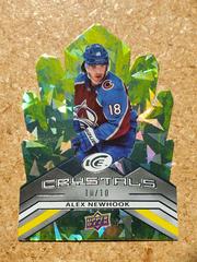 Alex Newhook [Yellow] #IC-51 Hockey Cards 2021 Upper Deck Ice Crystals Prices