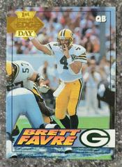Brett Favre [Gold] #71 Football Cards 1994 Collector's Edge Prices