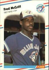 Fred McGriff #118 Baseball Cards 1988 Fleer Glossy Prices
