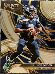 Russell Wilson #20 Football Cards 2019 Panini Select Sensations Prices