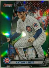 Anthony Rizzo [Green Refractor] #46 Baseball Cards 2019 Bowman's Best Prices