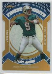 John Beck [Gold Refractor] Football Cards 2007 Topps Finest Moments Prices