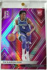 DE'Aaron Fox [Neon Pink] #51 Basketball Cards 2017 Panini Spectra Prices