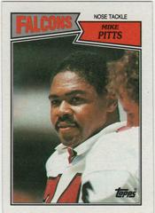 Mike Pitts #259 Football Cards 1987 Topps Prices