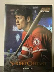 Shohei Ohtani [Orange Refractor] Baseball Cards 2019 Stadium Club Chrome Prices